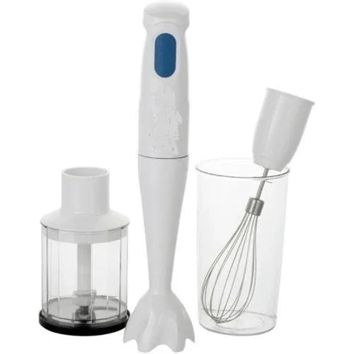 Electric hand blender - chopper food processor - white - Prozone