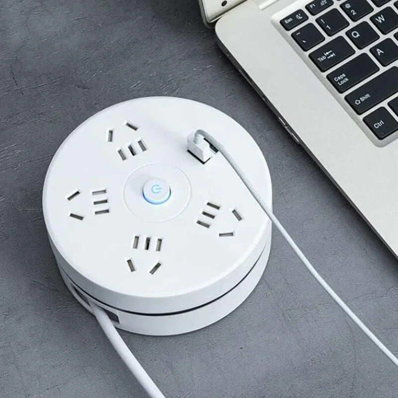 16.5 feet long electrical foldable extension 3 usb socket - Prozone