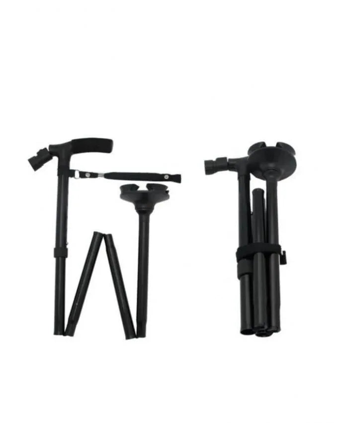new folding walking stick cane + led lightz - Prozone