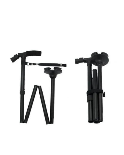 new folding walking stick cane + led lightz - Prozone