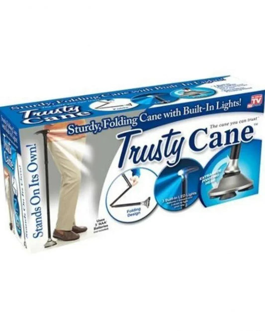 new folding walking stick cane + led lightz - Prozone