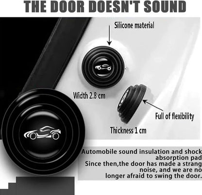 24 pcs Self Adhesive Car Door Shock Absorbers - Prozone