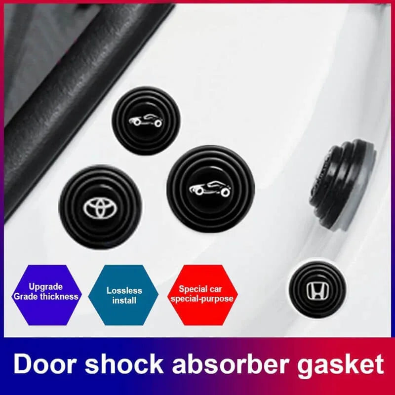 24 pcs Self Adhesive Car Door Shock Absorbers - Prozone