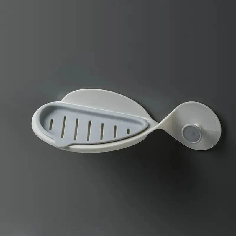 2 pcs soap dish fish shape with towel hanger - Prozone