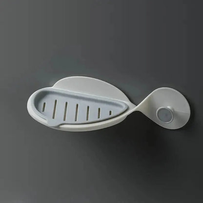 2 pcs soap dish fish shape with towel hanger - Prozone