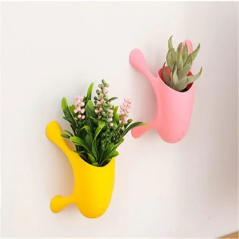 Wall-mounted window vases desk pen holders - Prozone