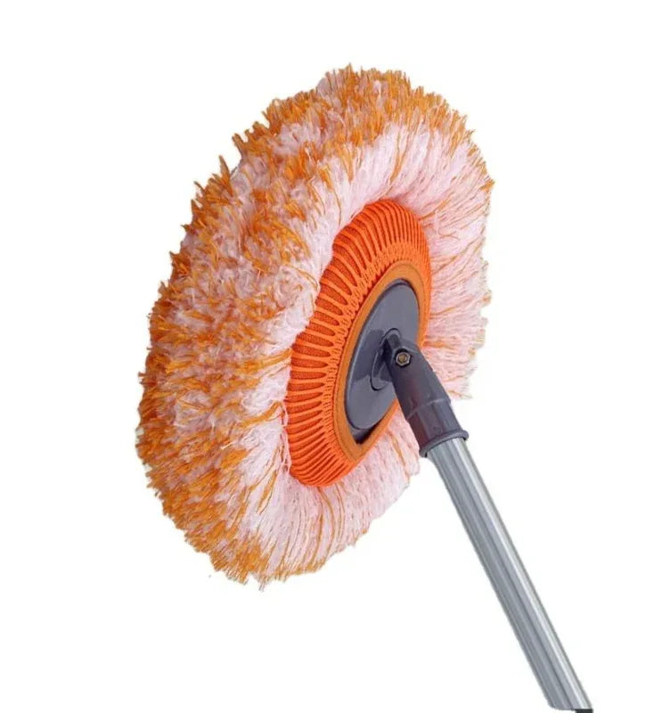 Telescopic orange duster mop - Prozone