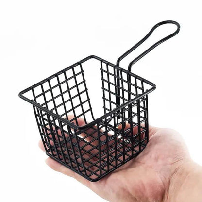 Mini square iron fries bucket - Prozone