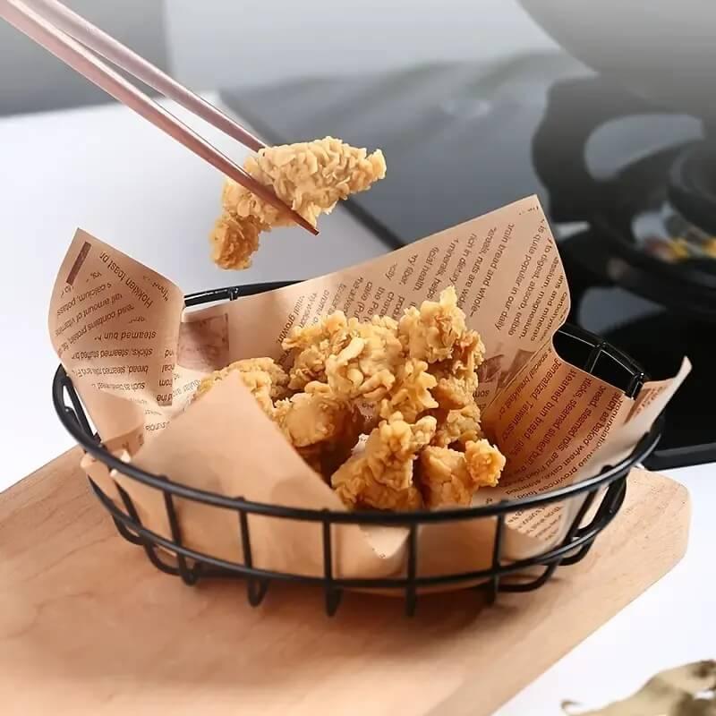 Round iron platter bucket - Prozone