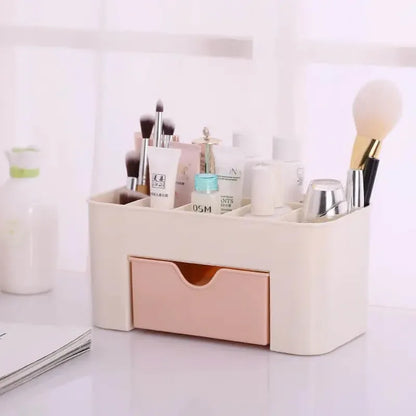 2 tier cosmetic organizer with a drawer - Prozone