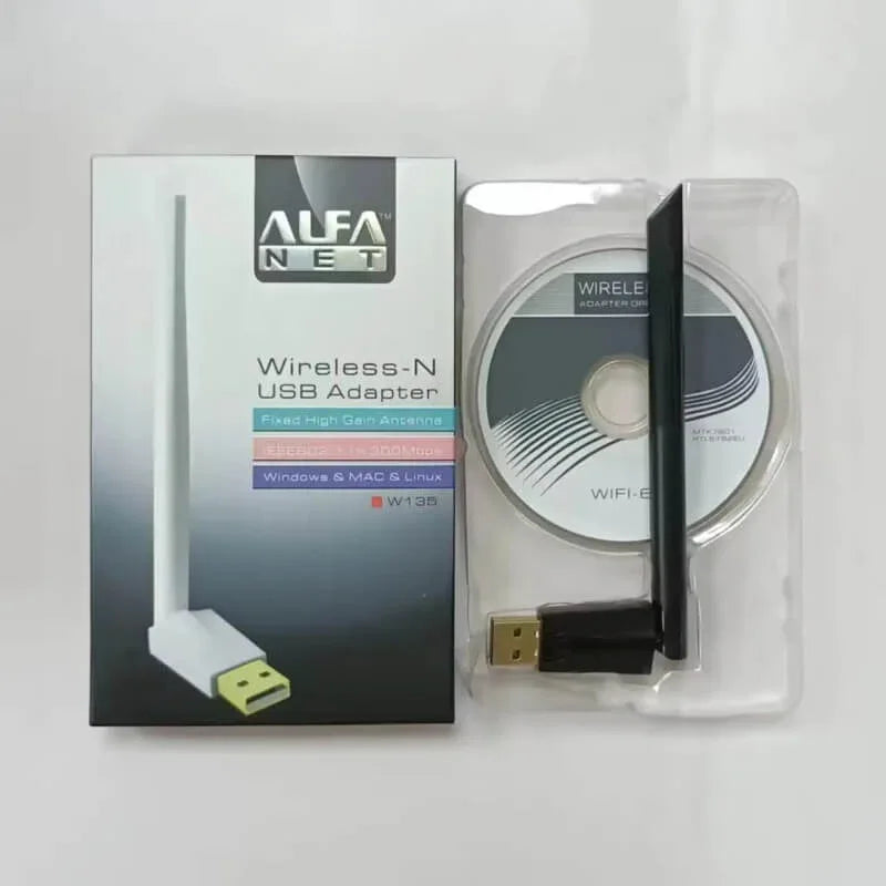 Alfa wifi usb w113 3dbi mt 7601 anteena adapter - Prozone
