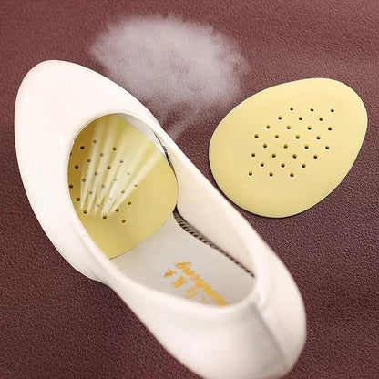 Pair of women shoes cushion foot inserts silicone heel pad - Prozone