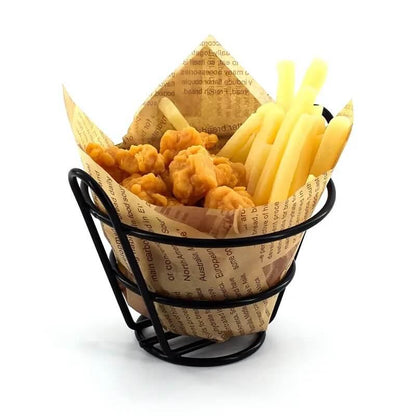 Mini round iron fries bucket - Prozone