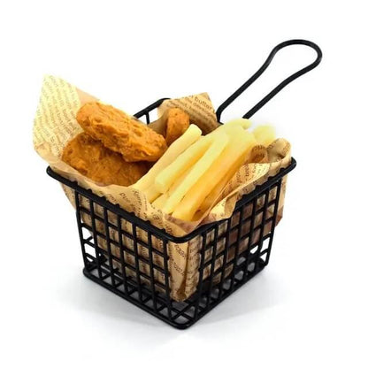 Mini square iron fries bucket - Prozone