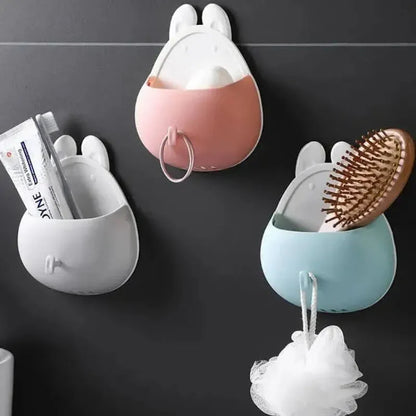 Multifunctional wall-mounted toothbrush storage holder - Prozone