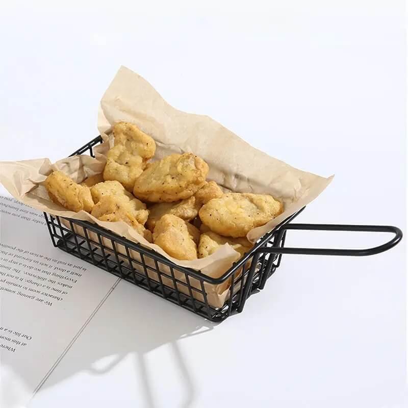 Rectangle iron fries bucket - Prozone