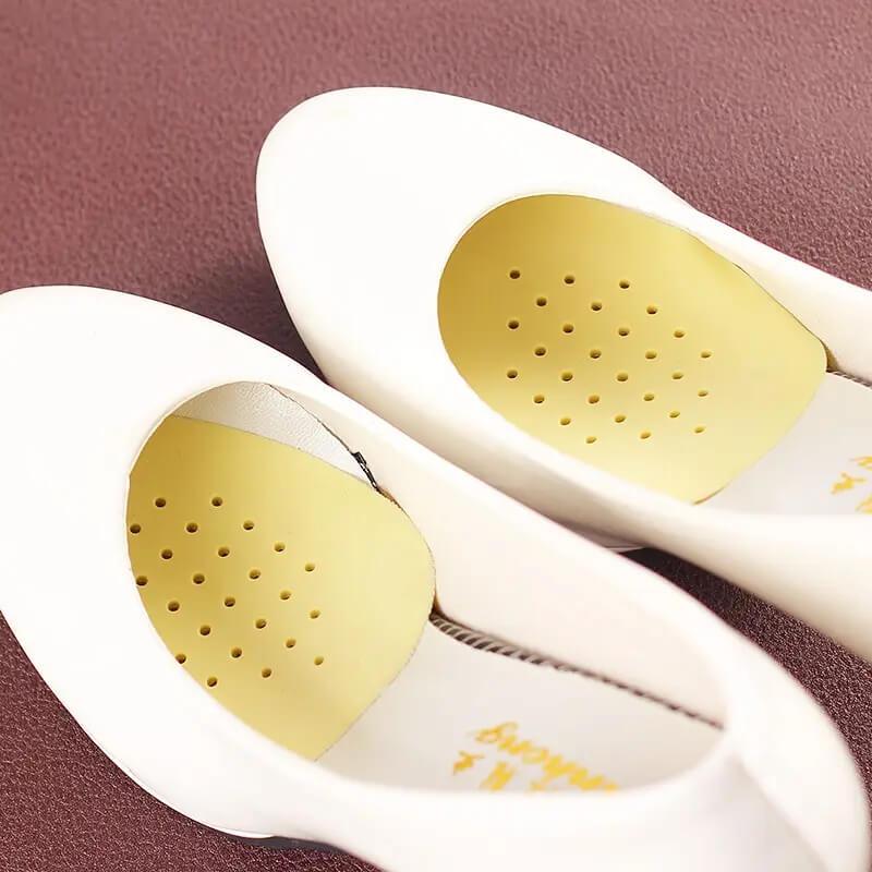 Pair of women shoes cushion foot inserts silicone heel pad - Prozone