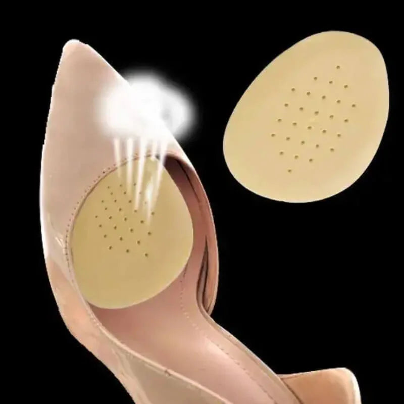 Pair of women shoes cushion foot inserts silicone heel pad - Prozone