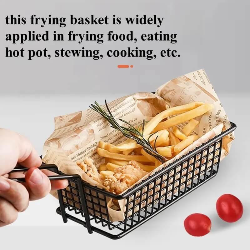 Rectangle iron fries bucket - Prozone
