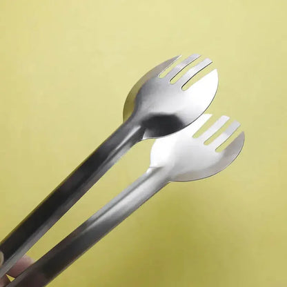 Stainless steel kitchen serving tongs - Prozone