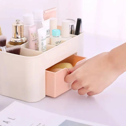 2 tier cosmetic organizer with a drawer - Prozone