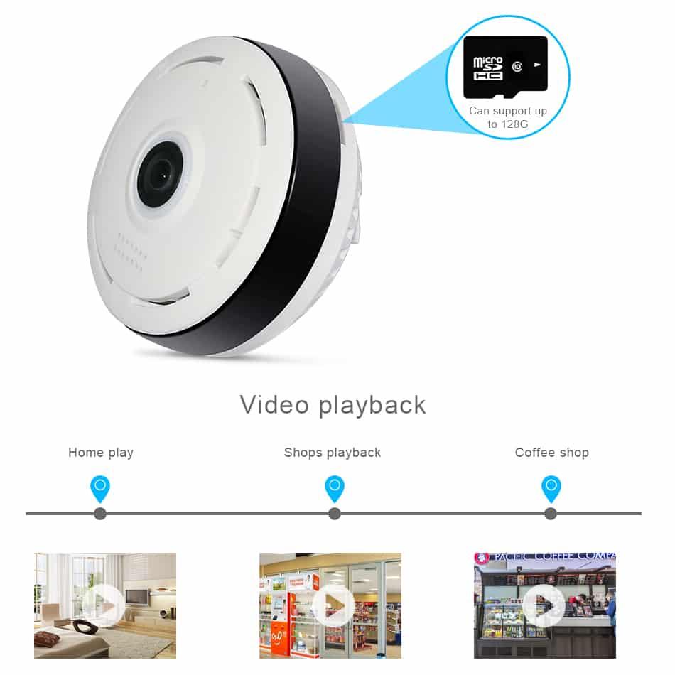 Panoramic fisheye cctv wifi camera - Prozone