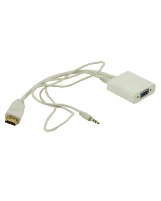 Hdmi to vga audio hd video cable converter adapter - Prozone