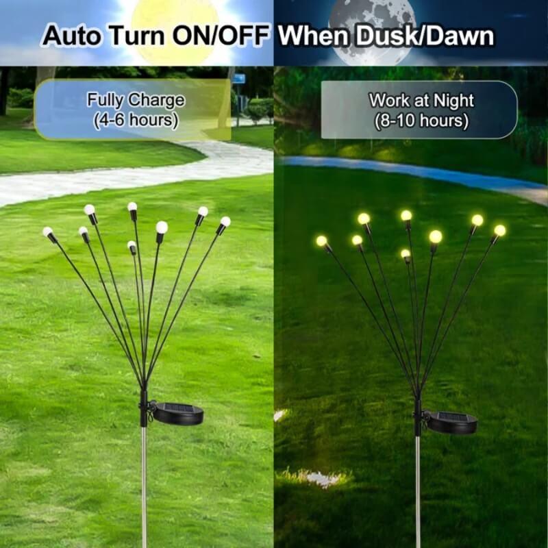 Solar dancing fireflies water proof lights ---pack of two - Prozone
