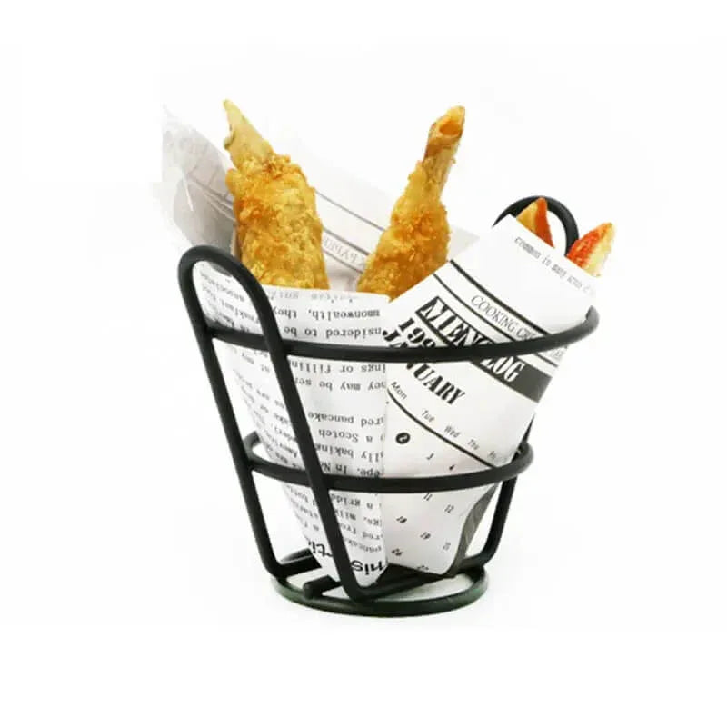 Mini round iron fries bucket - Prozone