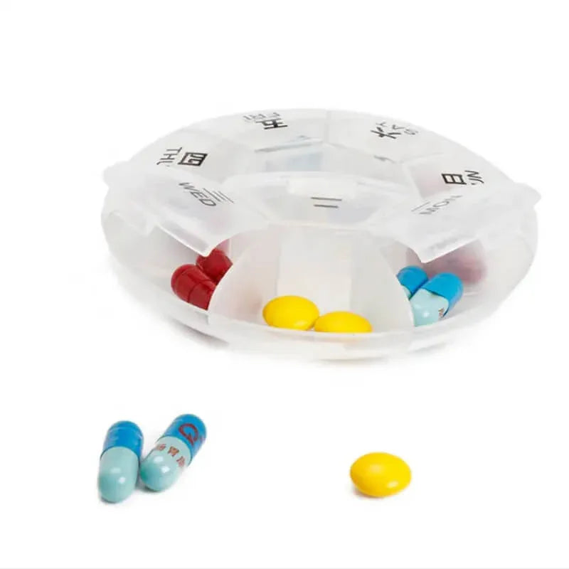 7 days weekly mini tablet pill medicine box - Prozone