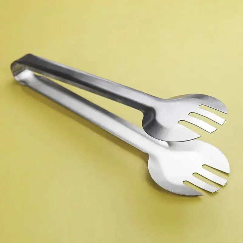 Stainless steel kitchen serving tongs - Prozone