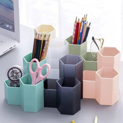 3 compartments table cosmetic and desk organizers - Prozone
