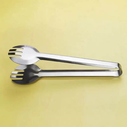Stainless steel kitchen serving tongs - Prozone