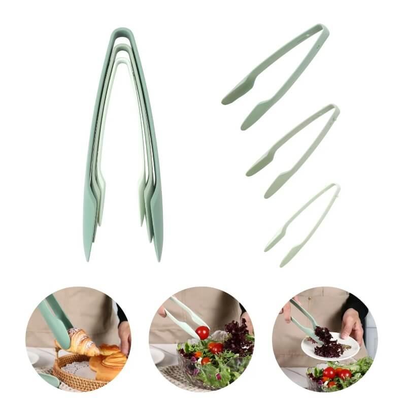 Food tongs plastic 3pcs - Prozone