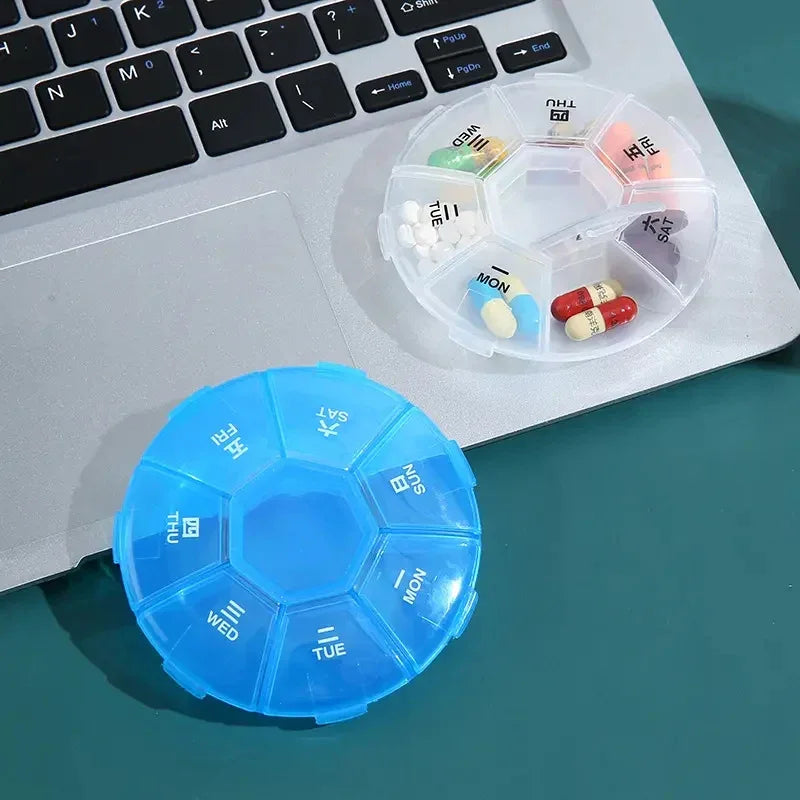 7 days weekly mini tablet pill medicine box - Prozone