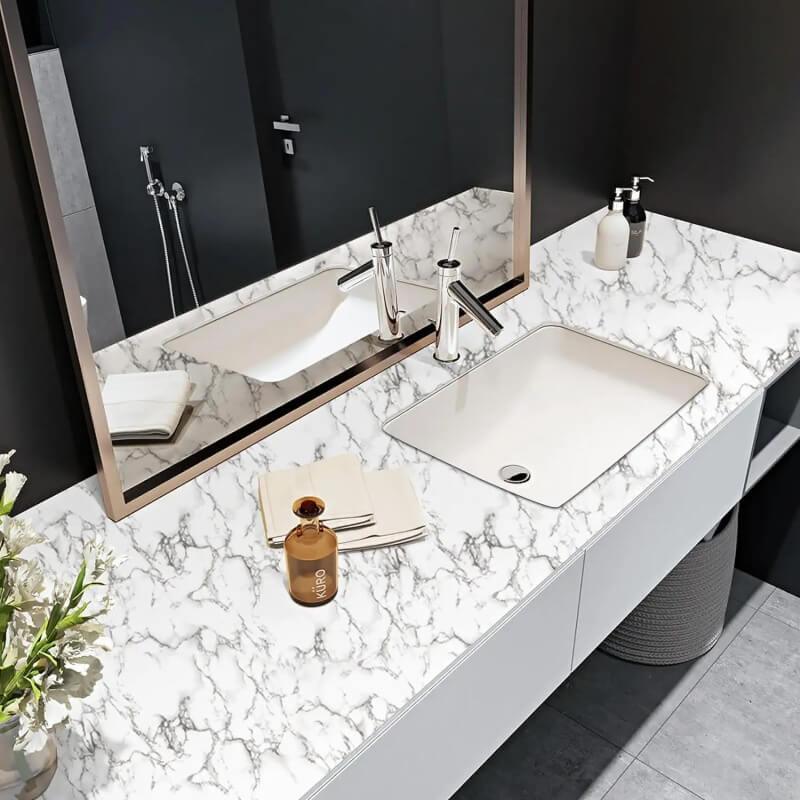 White and black marble sheet - Prozone