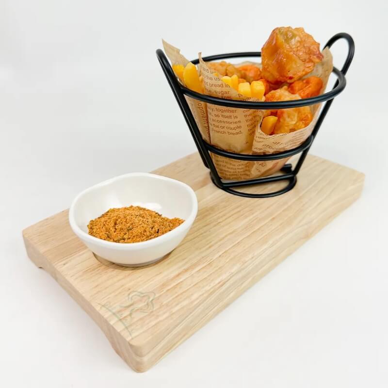 Mini round iron fries bucket - Prozone