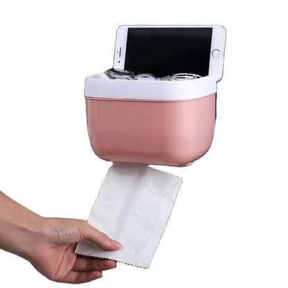 Mini tissue dispenser wall-mounted storage holder - Prozone