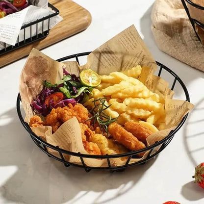 Round iron platter bucket - Prozone