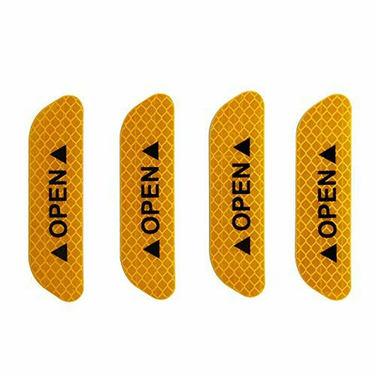 4pcs super car door open sticker reflective - Prozone