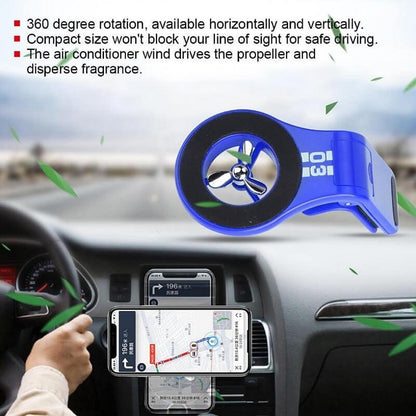 Magnetic air vent mount car phone holder with air freshener - Prozone
