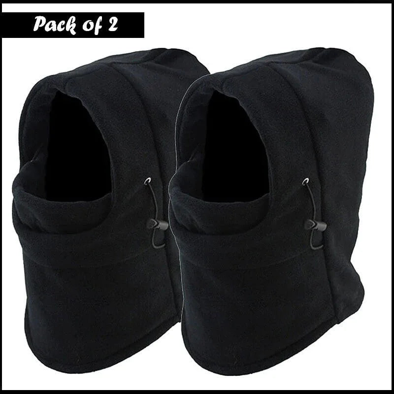 Pack of 2 pcs balaclava hat neck warmer face mask cap - Prozone