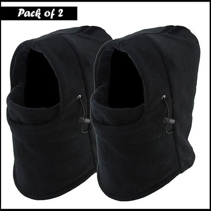 Pack of 2 pcs balaclava hat neck warmer face mask cap - Prozone
