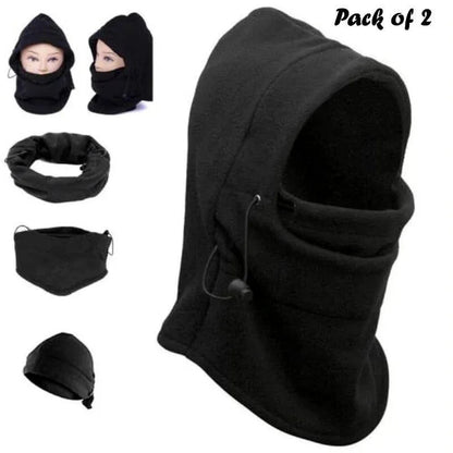 Pack of 2 pcs balaclava hat neck warmer face mask cap - Prozone