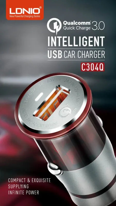 Ldnio c304q car charger - Prozone