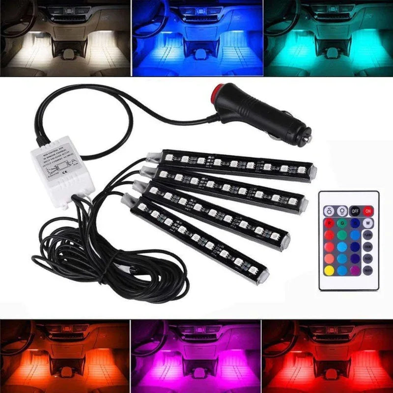9 led neon interior light atmosphere light - Prozone