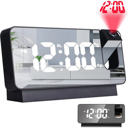 Led Digital Projection Alarm Clock
