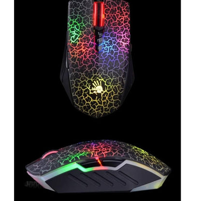 A70 6200 cpi ultra activated light strike gaming wired mouse - Prozone