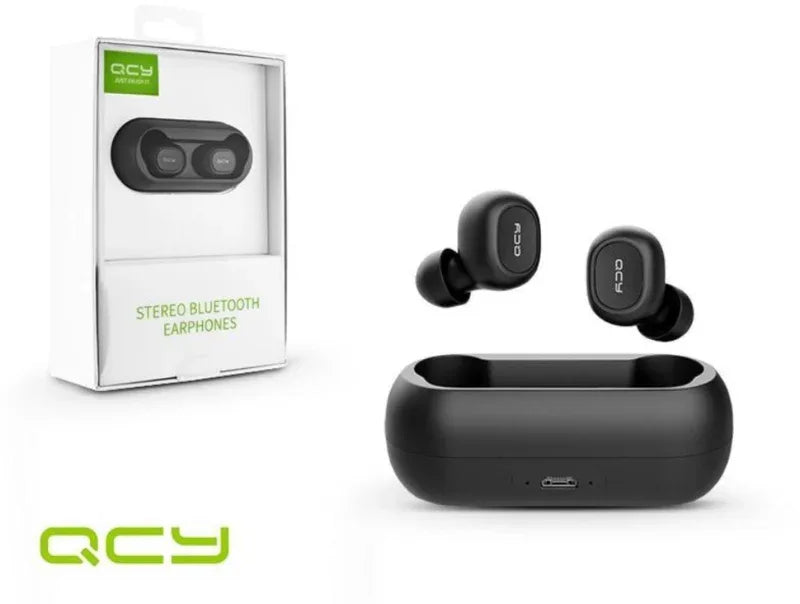 Qcy t1c stereo dock bluetooth earphones - Prozone