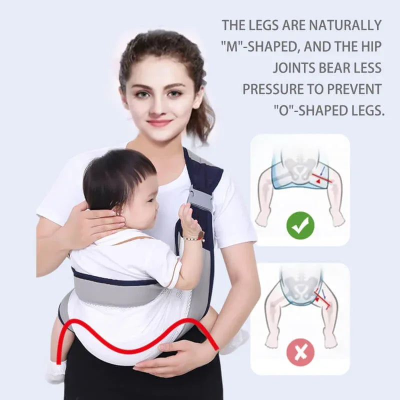 Breathable baby mesh carrier sling - Prozone